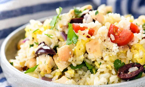 Greek Rice Plate